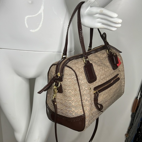 Coach Oxford Poppy 25047 Crossbody Satchel Bag - New without tags - Picture 2 of 16